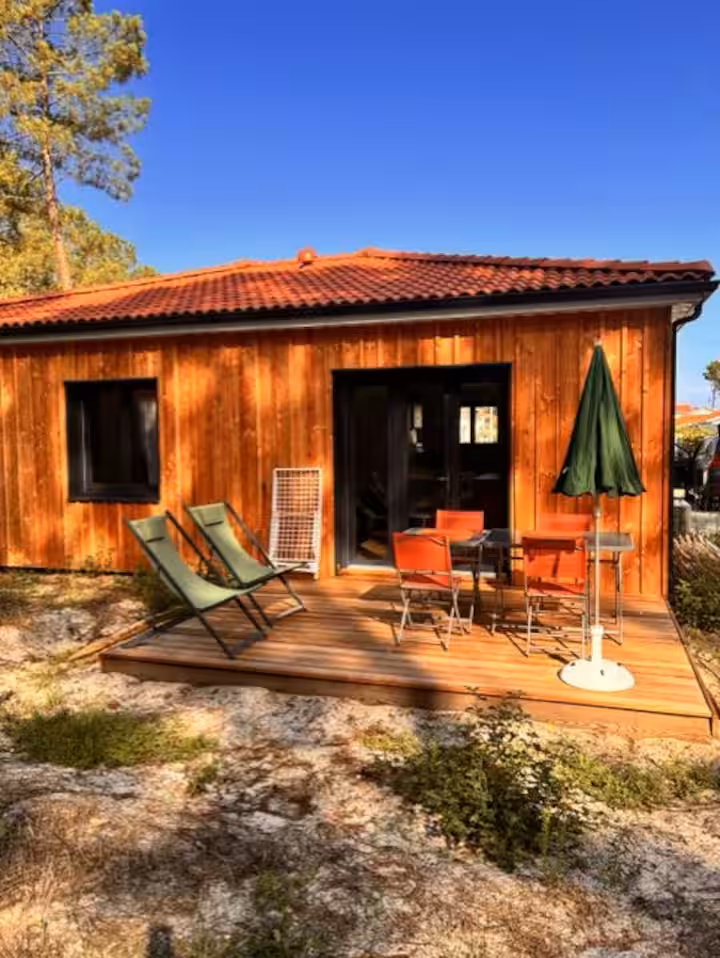 La terrasse de la maison